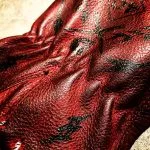 1340 HOLD FAST TATTOO RED PATINA LEATHER GLOVES - Firm Fist - Holdfast