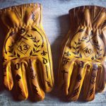Gloves-leather-motorcycle-tattoo-tattooed-holdfast-calfskin-biker-custom-designs