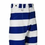 Blue Striped Denim 14oz Folsom Prison Pants - View 4 - Holdfast