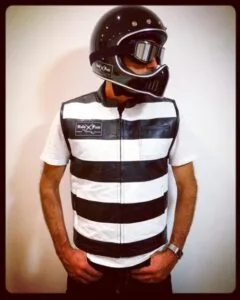 best sellers holdfast gilet cuir prisonnier