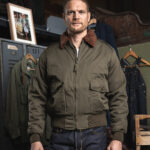 Veste de Vol USN 37-J-1 de 1938 Cadet Green - Vue 6 - Holdfast
