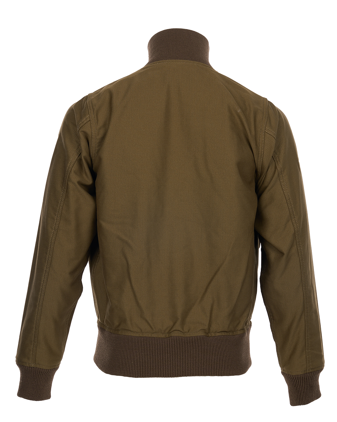 USN-Fliegerjacke 37-J-1 von 1938, Kadettengrün – Ansicht 3 – Halteklammer