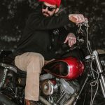 Sweat-capuche-Hold Fast Japstyle Hoodie-harley-davidson-rouge
