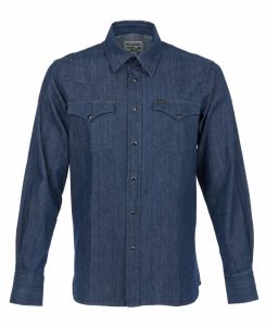 chemise pike brothers rider shirt indigo