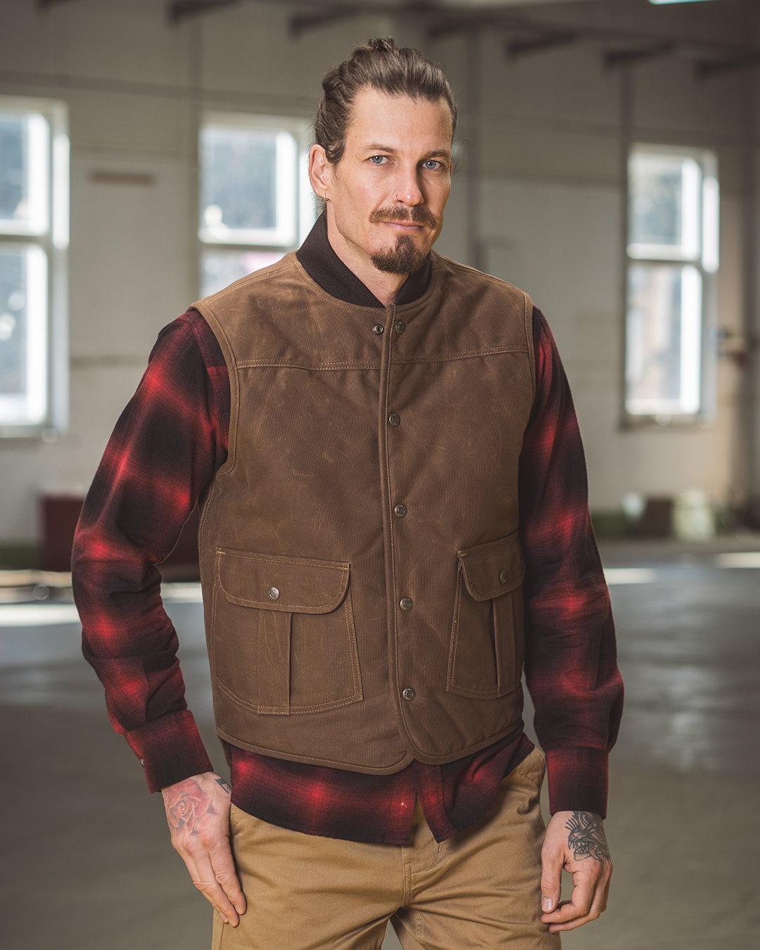 1966 Rodeo Vest Waxed Sand