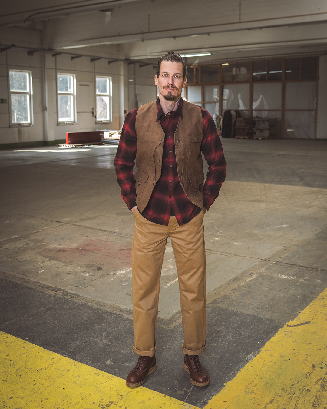 1966 Rodeo Vest Waxed Sand