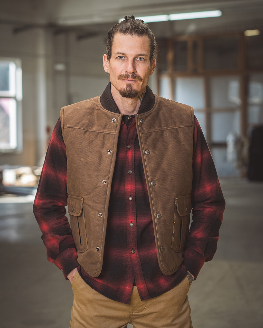 1966 Rodeo Vest Waxed Sand