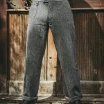 1905 Hauler Pant Dundee Gray Pike Brothers detailweergave