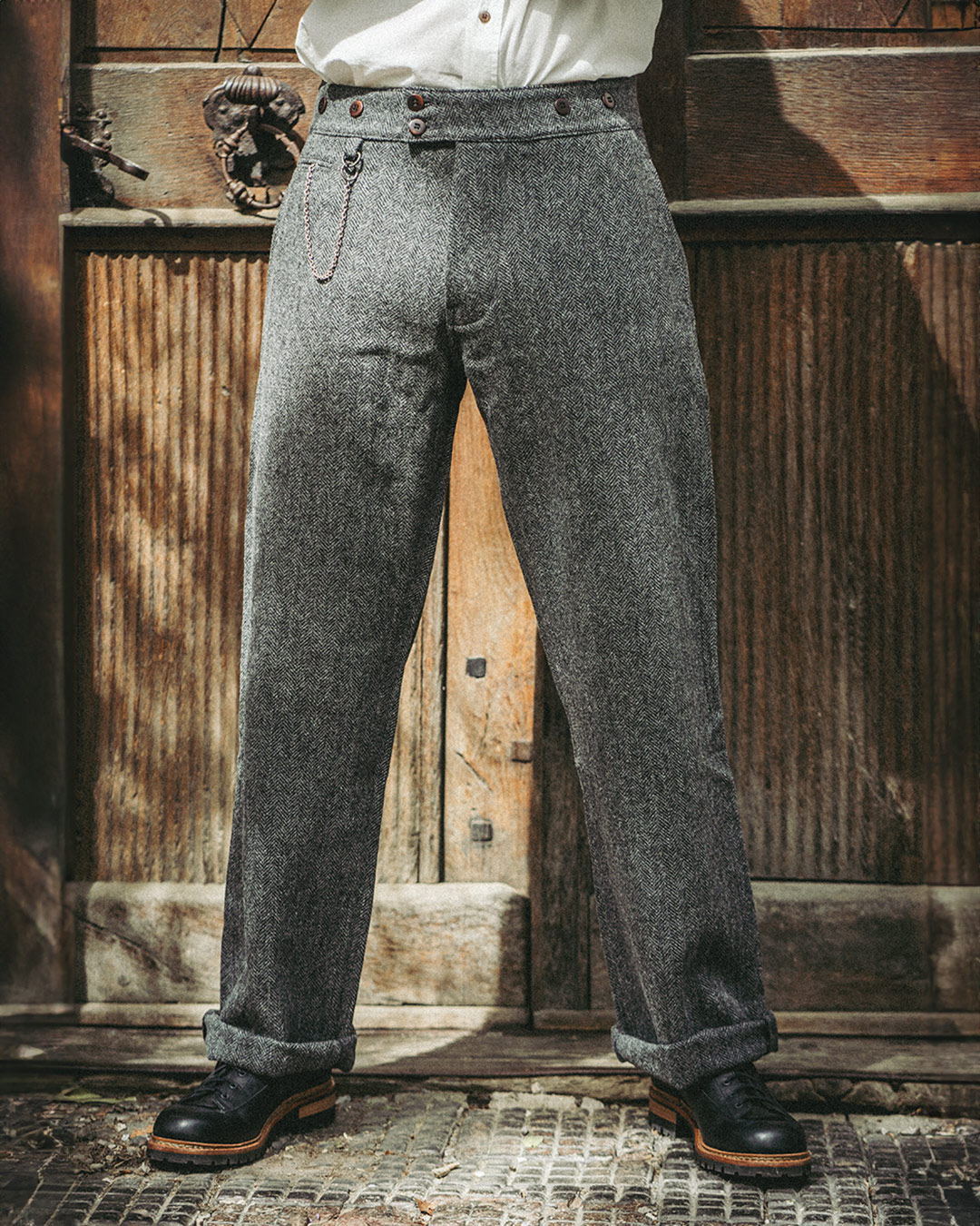 1905 Hauler Pant Dundee Grey Pike Brothers vue detail