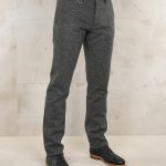 1923 Buccanoy Pant Dundee Gray Pike Brothers vooraanzicht