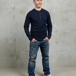 Pike Brothers 1927 Henley Shirt Long Sleeve Mojave Blue - lifestyle vintage - vintage workwear Holdfast