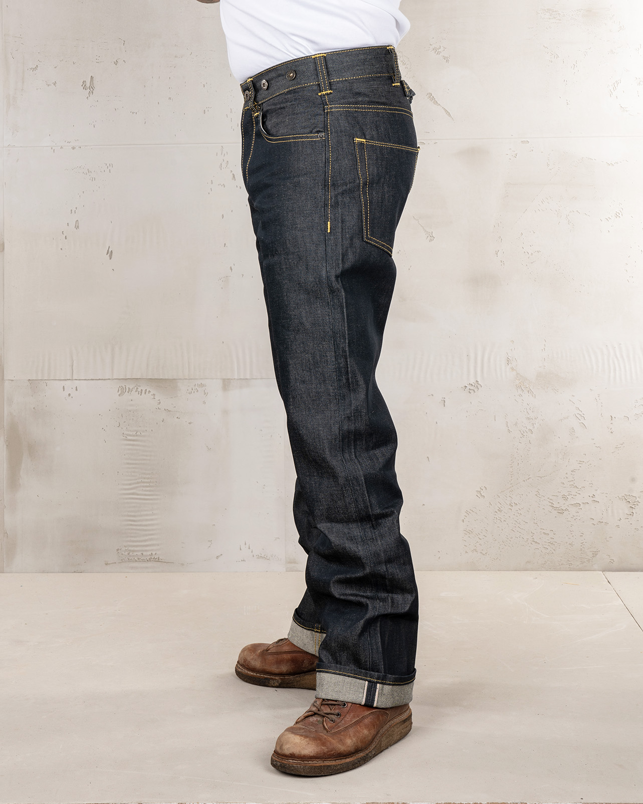 1937 Roamer Pant 11oz Metal Pike Brothers vue arriere