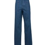 USN-Latzhose von 1940, 10 oz, Indigo, Pike Brothers, Rückansicht