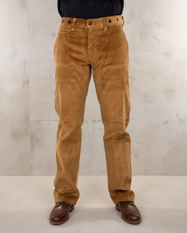 Corduroy herenbroek - 1942 Hunting Pant Goliath Cord Mustard Pike Brothers