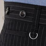 1947 Harvester Trousers Chicago Black Pike Brothers porte sur mannequin