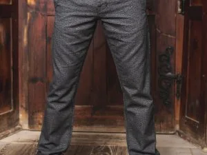 1947 Harvester Trousers French Asphalt Pike Brothers vue face