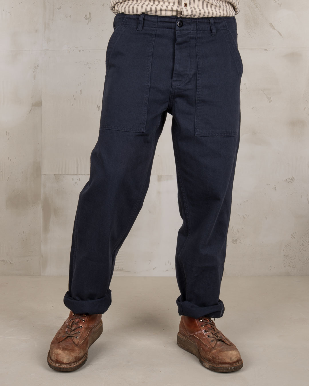 1962 OG-107 Pant Navy Pike Brothers vue face