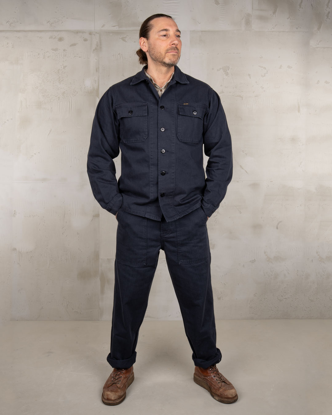 Pantalon Militaire OG-107 - 1962 OG-107 Pant Navy Pike Brothers – Image 2