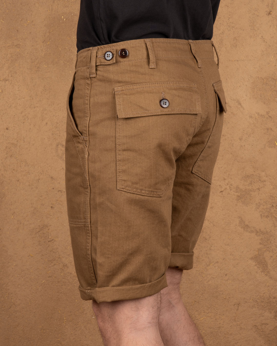 1962 OG-107 Short Brown Pike Brothers vue dos