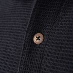 Pike Brothers 1963 Polo Shirt Royal Black - detail manches - vintage workwear Holdfast