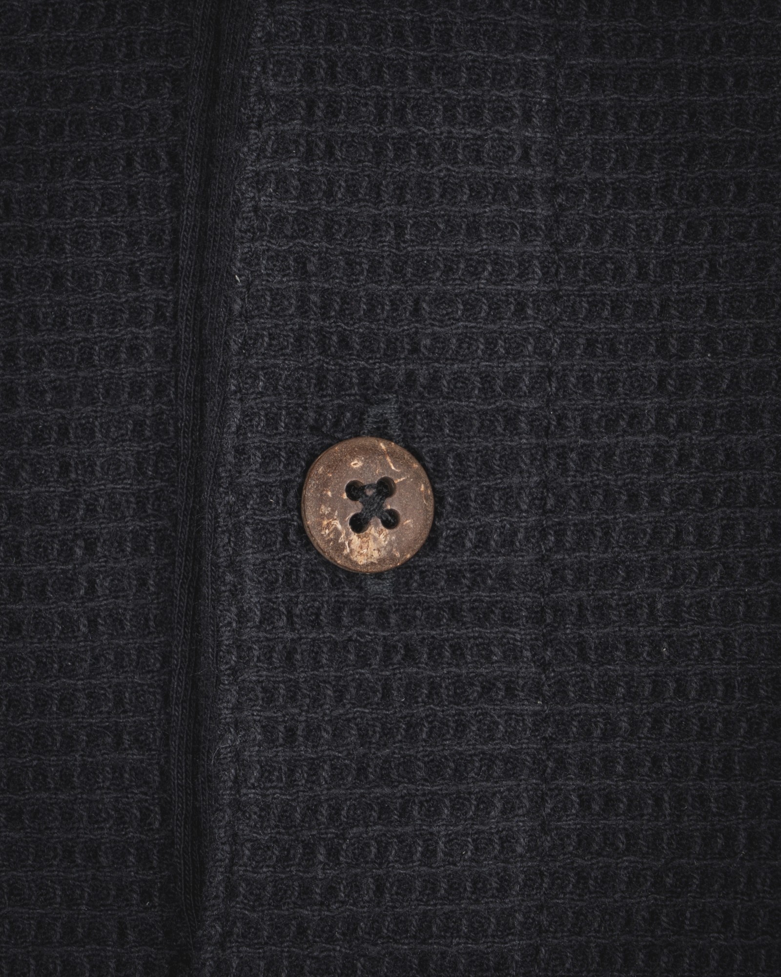 Pike Brothers 1963 Polo Shirt Royal Black - lifestyle vintage - vintage workwear Holdfast