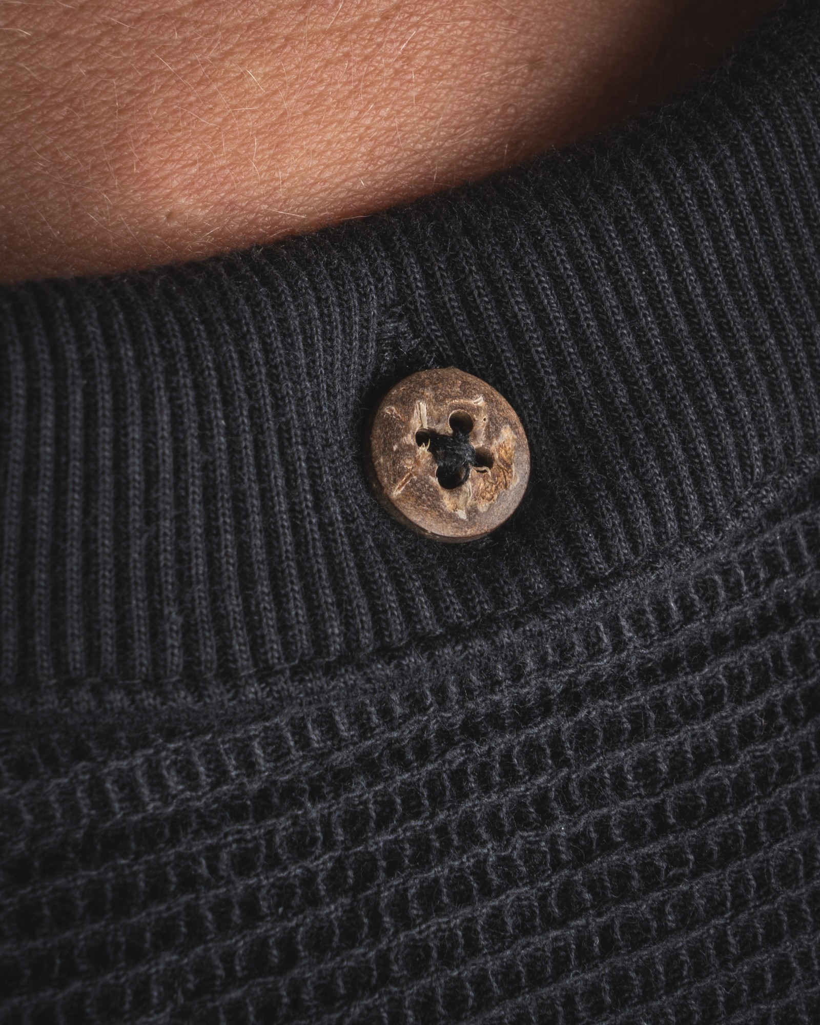 Pike Brothers 1963 Polo Shirt Royal Black - tenue complete homme - vintage workwear Holdfast
