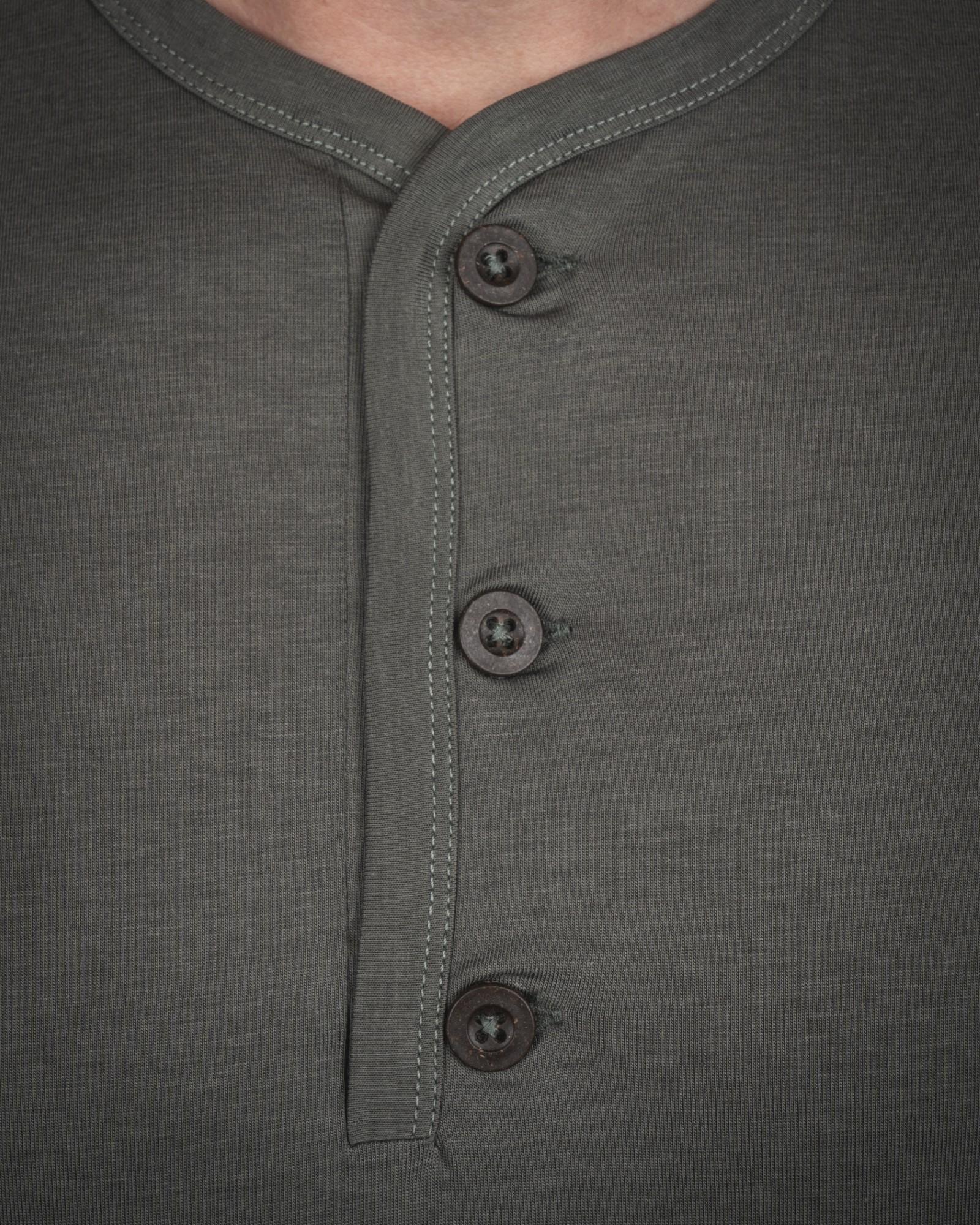 Pike Brothers 1963 Roadie Shirt Long Sleeve Texas Green - detail manches - vintage workwear Holdfast