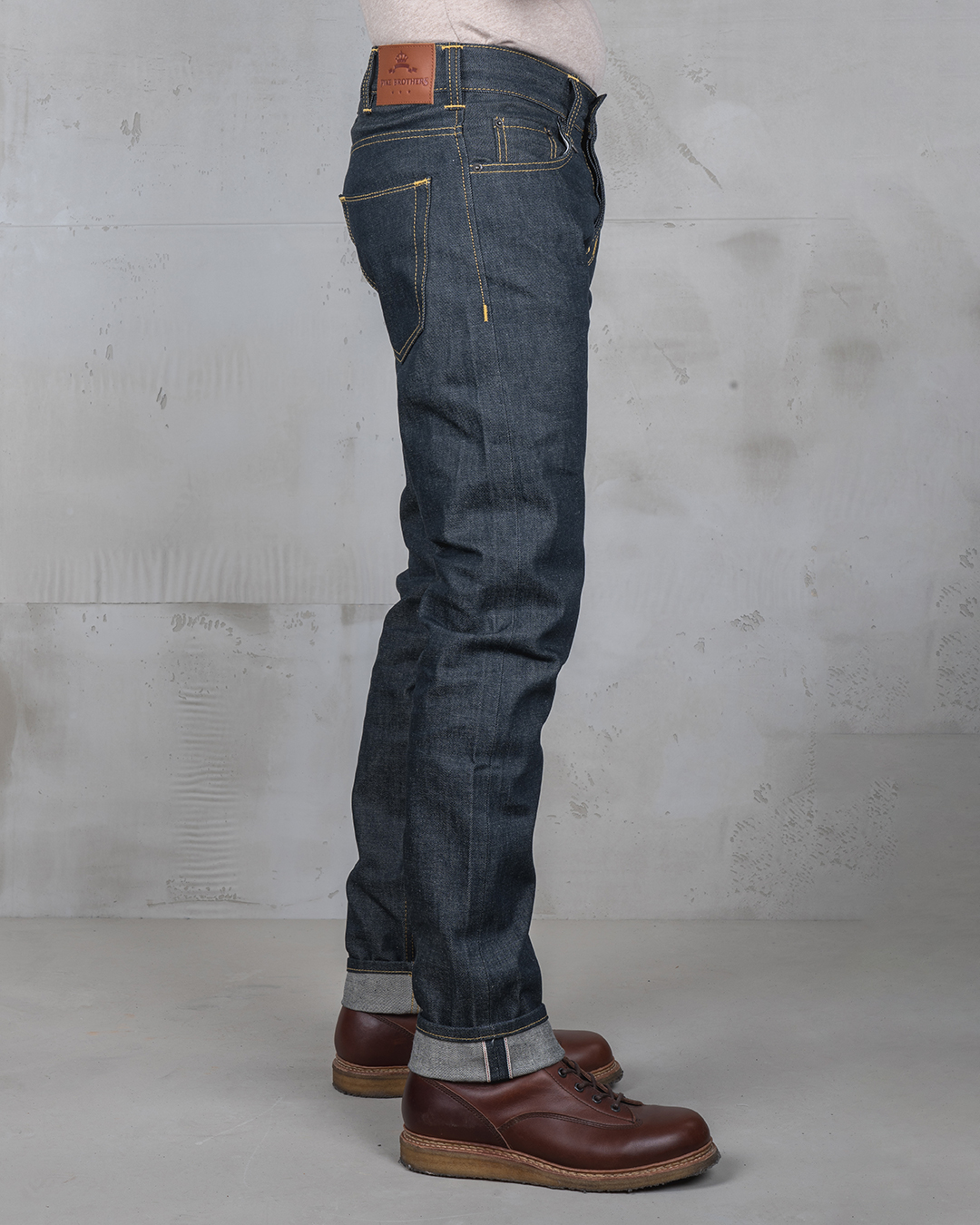 1963 Roamer Pant 11oz Metal Pike Brothers vue de dos