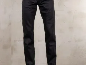 1963 Roamer Pant 13oz Pitch Black Pike Brothers vooraanzicht