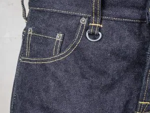 1963 Roamer Pant 21oz Indigo Pike Brothers vooraanzicht