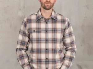 Pike Brothers 1937 Roamer Shirt Stirling Brown - vue face