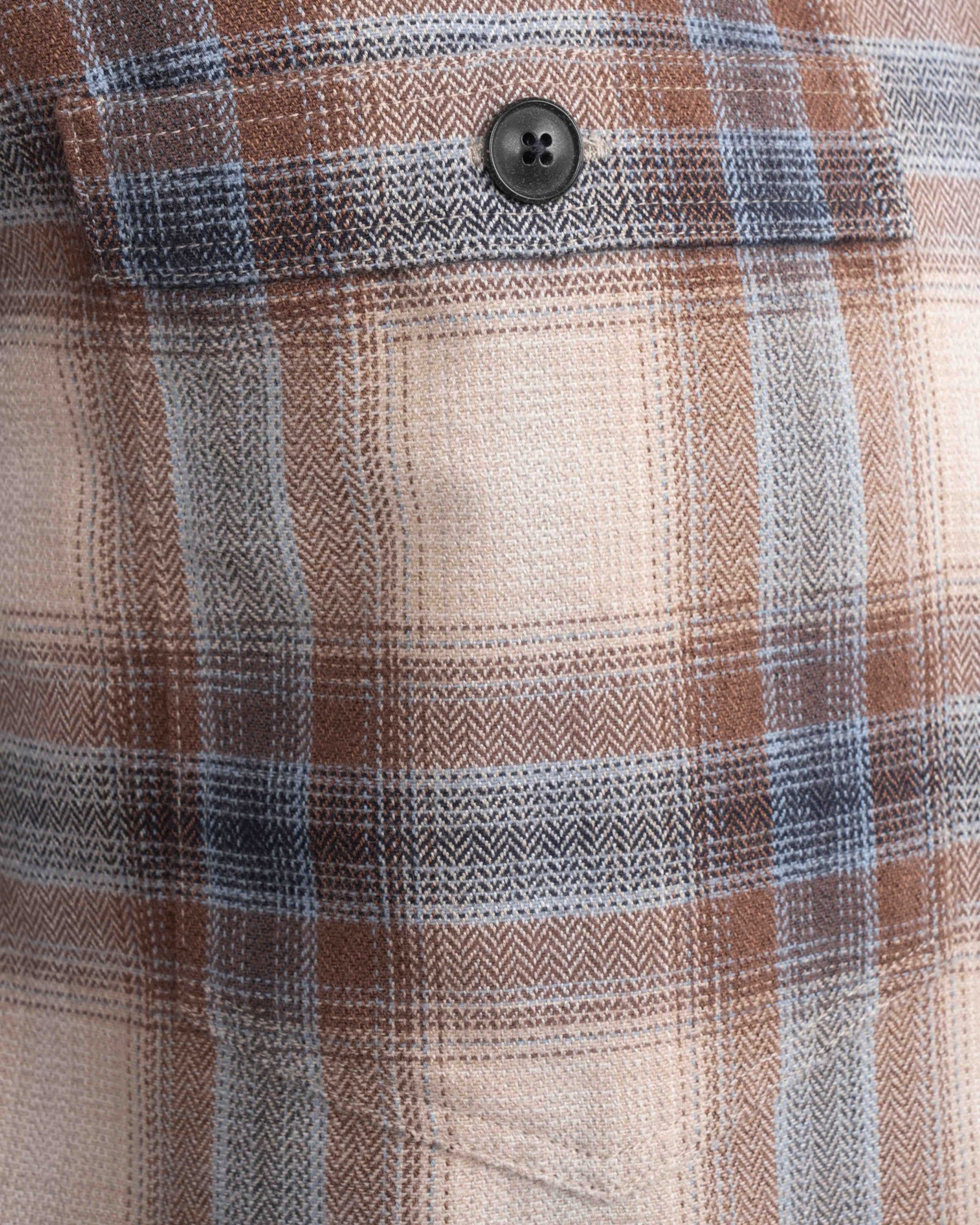 Pike Brothers 1937 Roamer Shirt Stirling Brown - du00e9tail poche fumeur