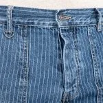 Pike Brothers 1967 Utility Trousers Blue Wabash Rinsed - rugzak