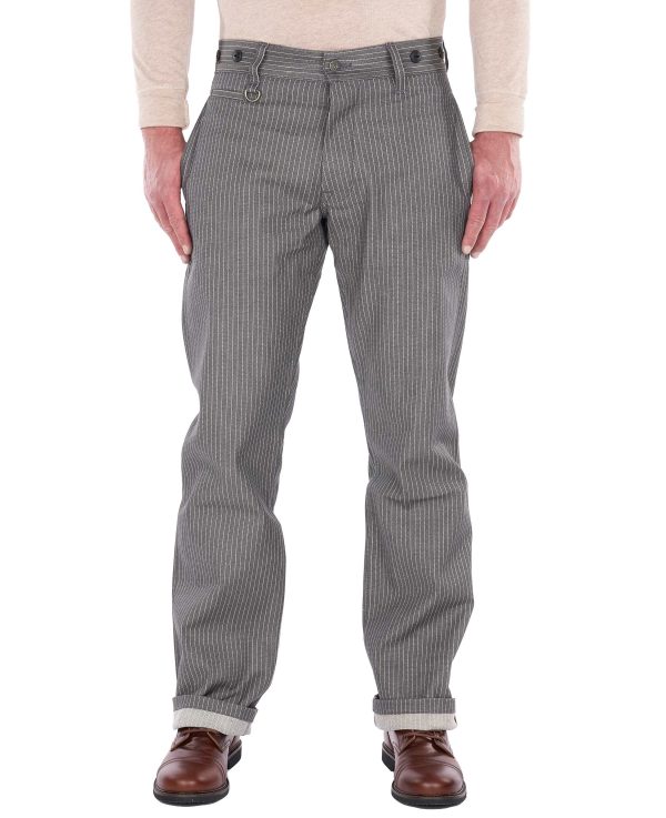 Pantalon Denim Homme - 1942 Hunting Pant Grey Wabash Pike Brothers