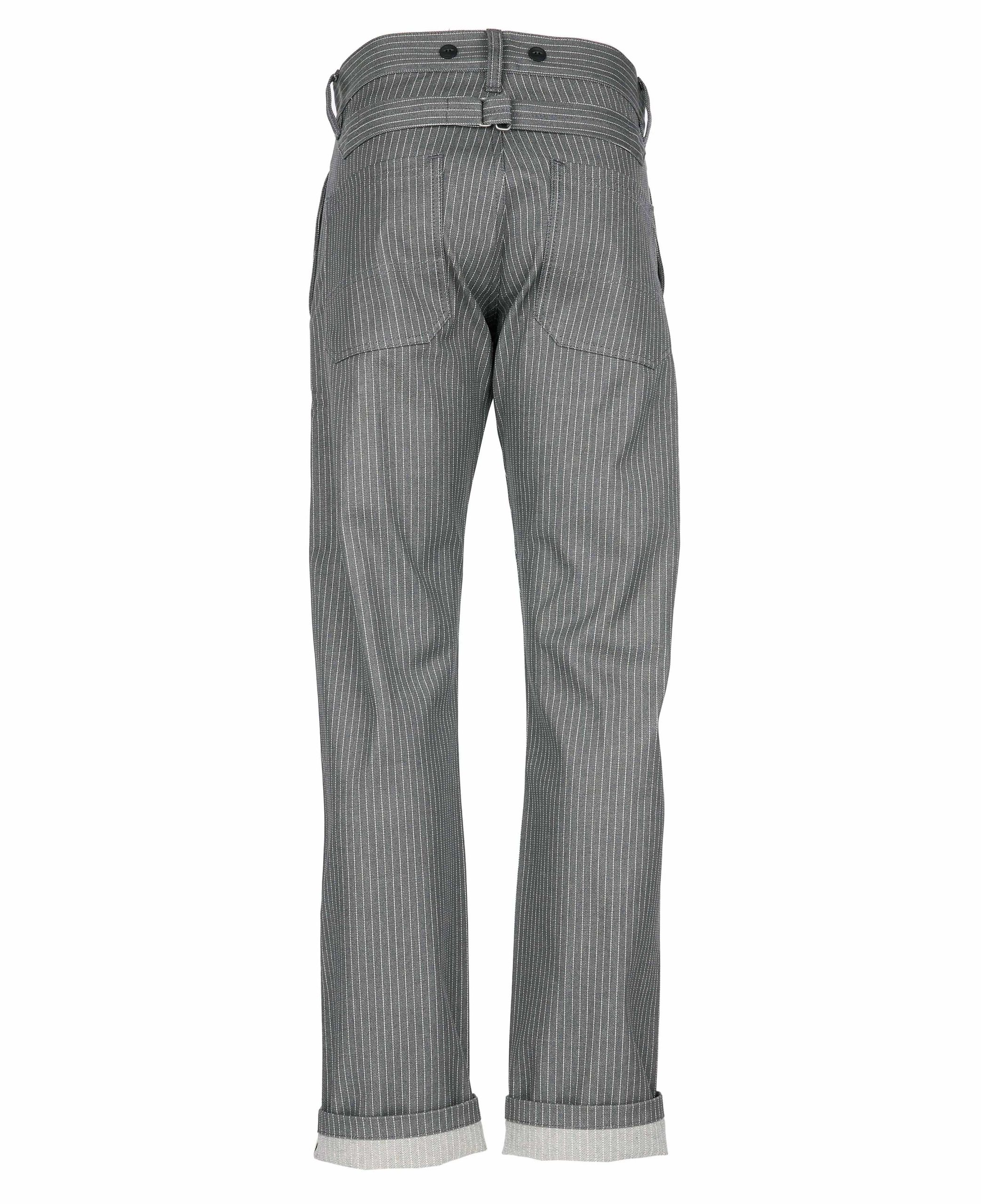 Pike Brothers 1942 Hunting Pant Grey Wabash - detail poche