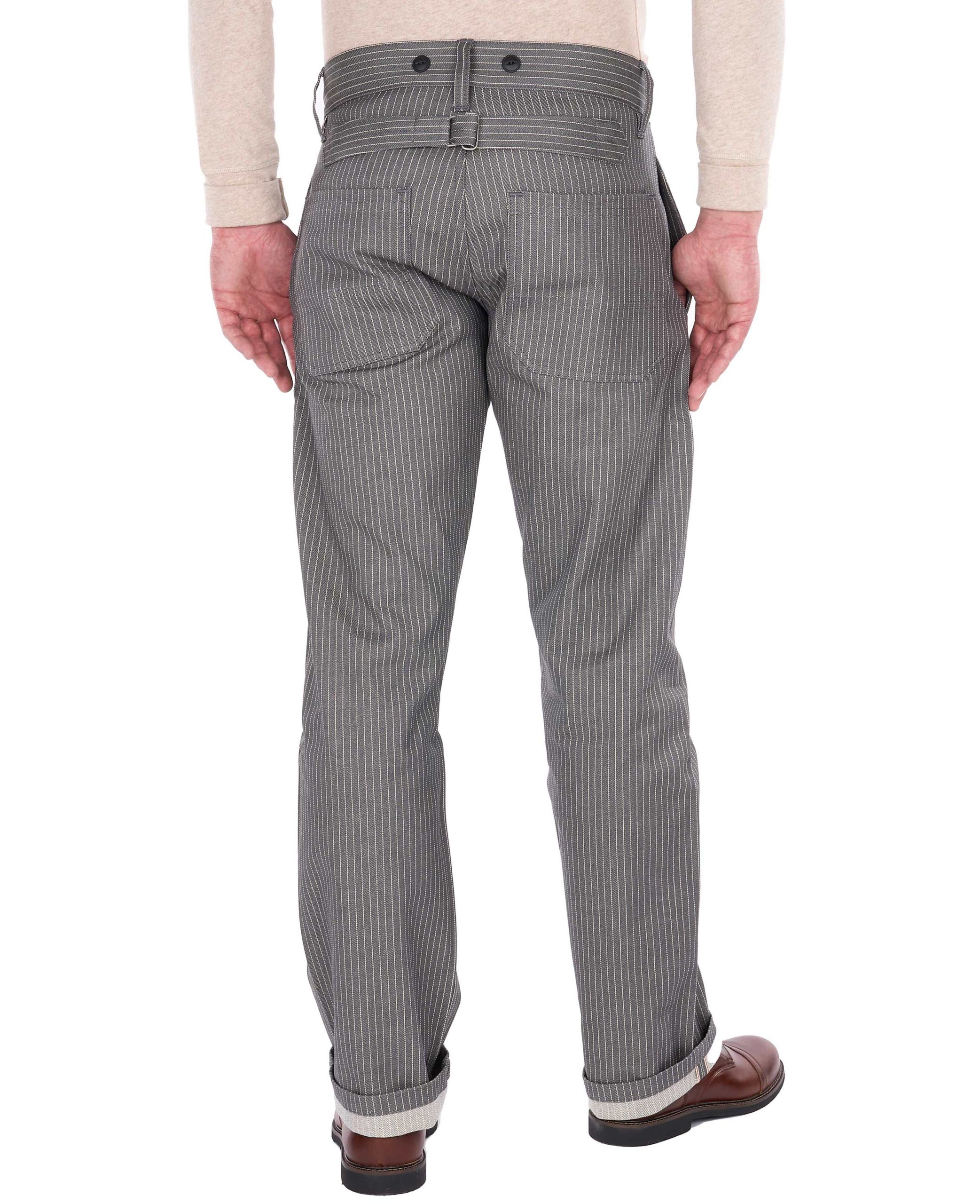 Pike Brothers 1942 Hunting Pant Grey Wabash - vue dos
