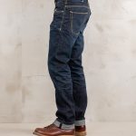 Pike Brothers 1958 Roamer Pant 15oz Indigo 104 Rinse - porte face