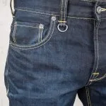 Pike Brothers 1958 Roamer Pant 15oz Indigo 104 Rinse - detail selvedge