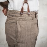 Pike Brothers 1905 Hauler Pant HBT Brown - portu00e9e