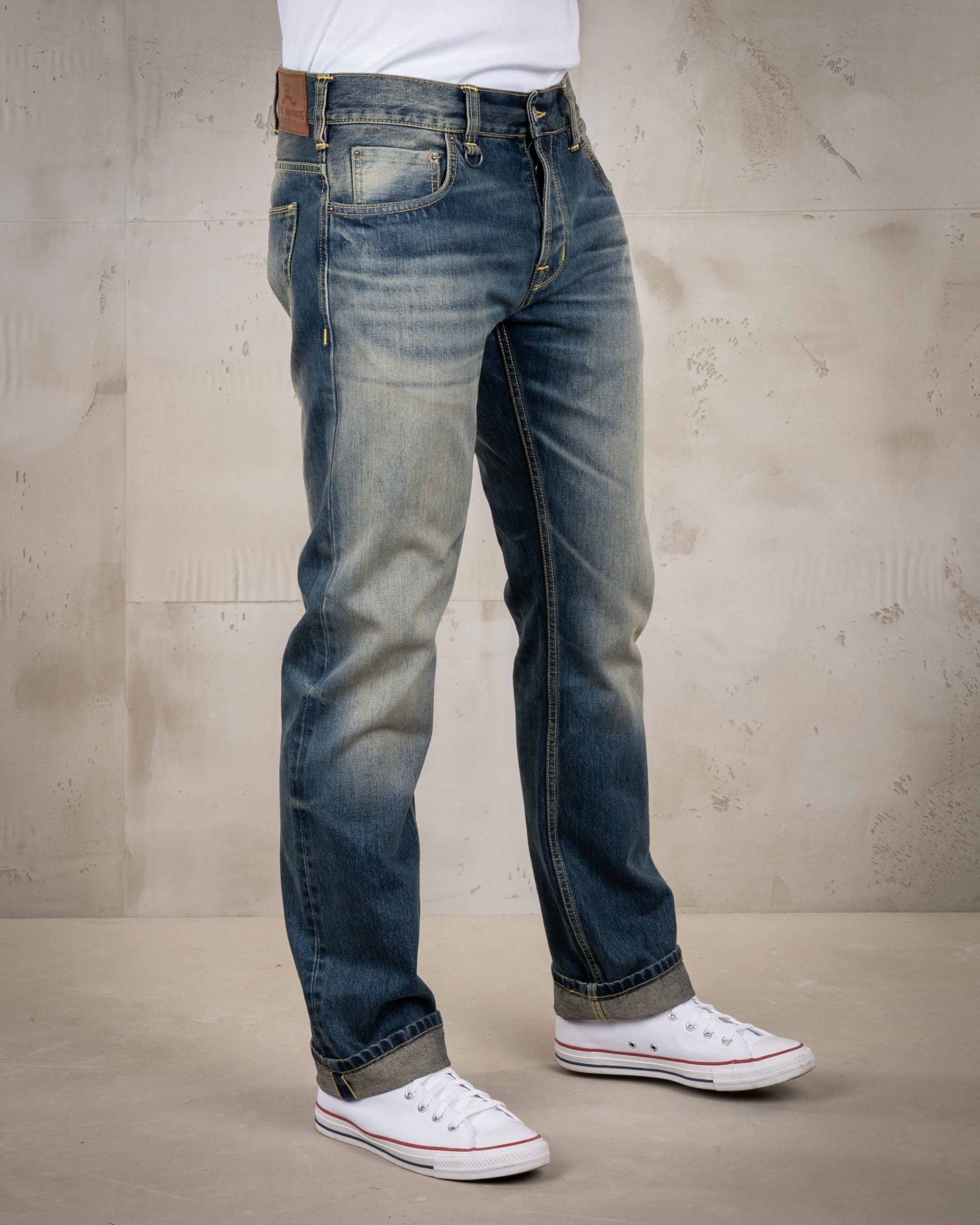 Pike Brothers 1958 Roamer Pant 15oz Indigo 106 Rinse - vue dos