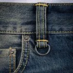 Pike Brothers 1958 Roamer Pant 15oz Indigo 106 Rinse - detail selvedge