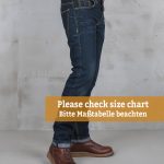 Pike Brothers 1963 Roamer Pant 15oz Indigo 114 Rinse - detailweergave
