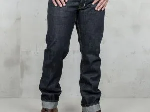 Pike Brothers 1947 Roamer Pant 15oz Indigo - vooraanzicht