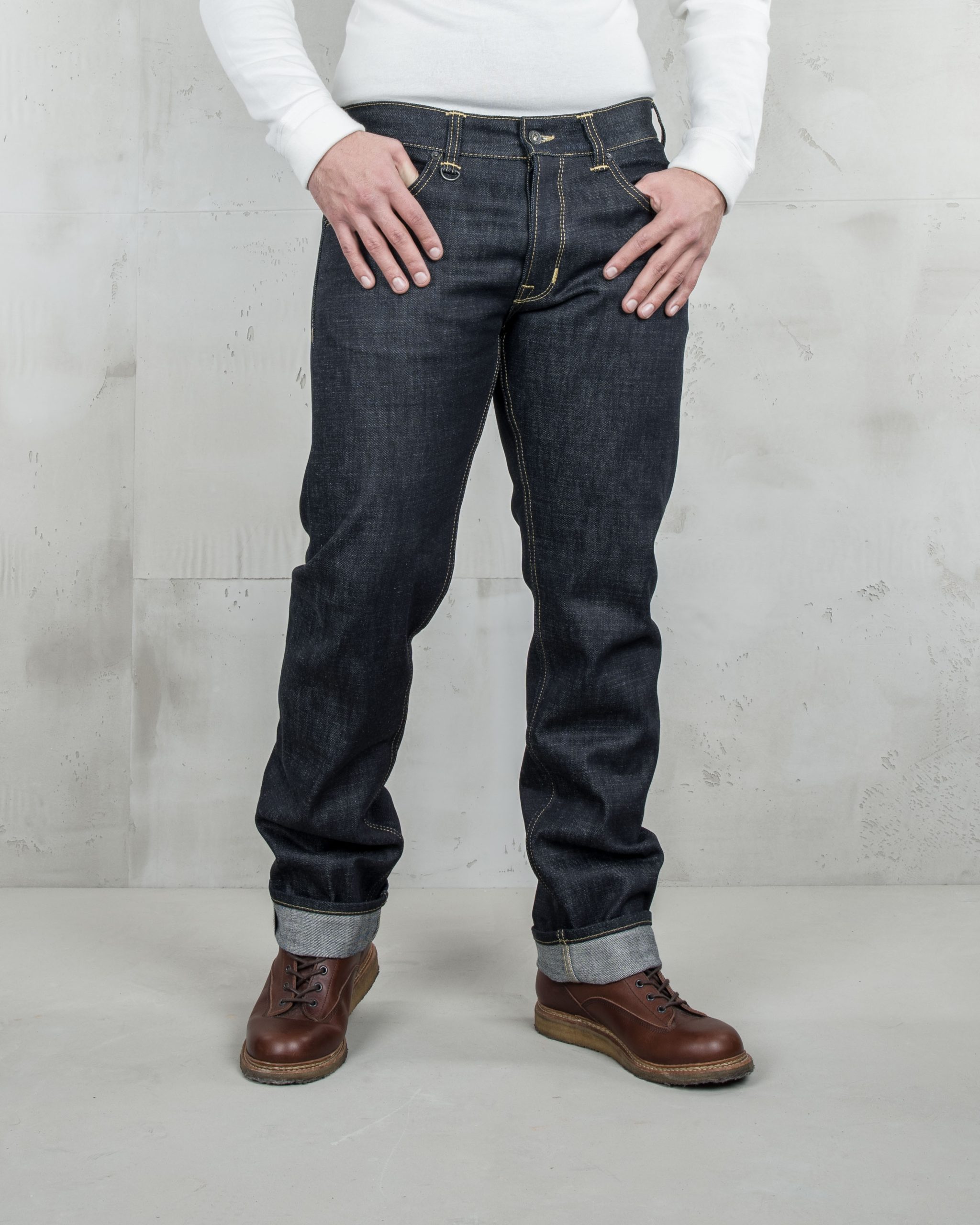 Pike Brothers 1947 Roamer Pant 15oz Indigo - vue face