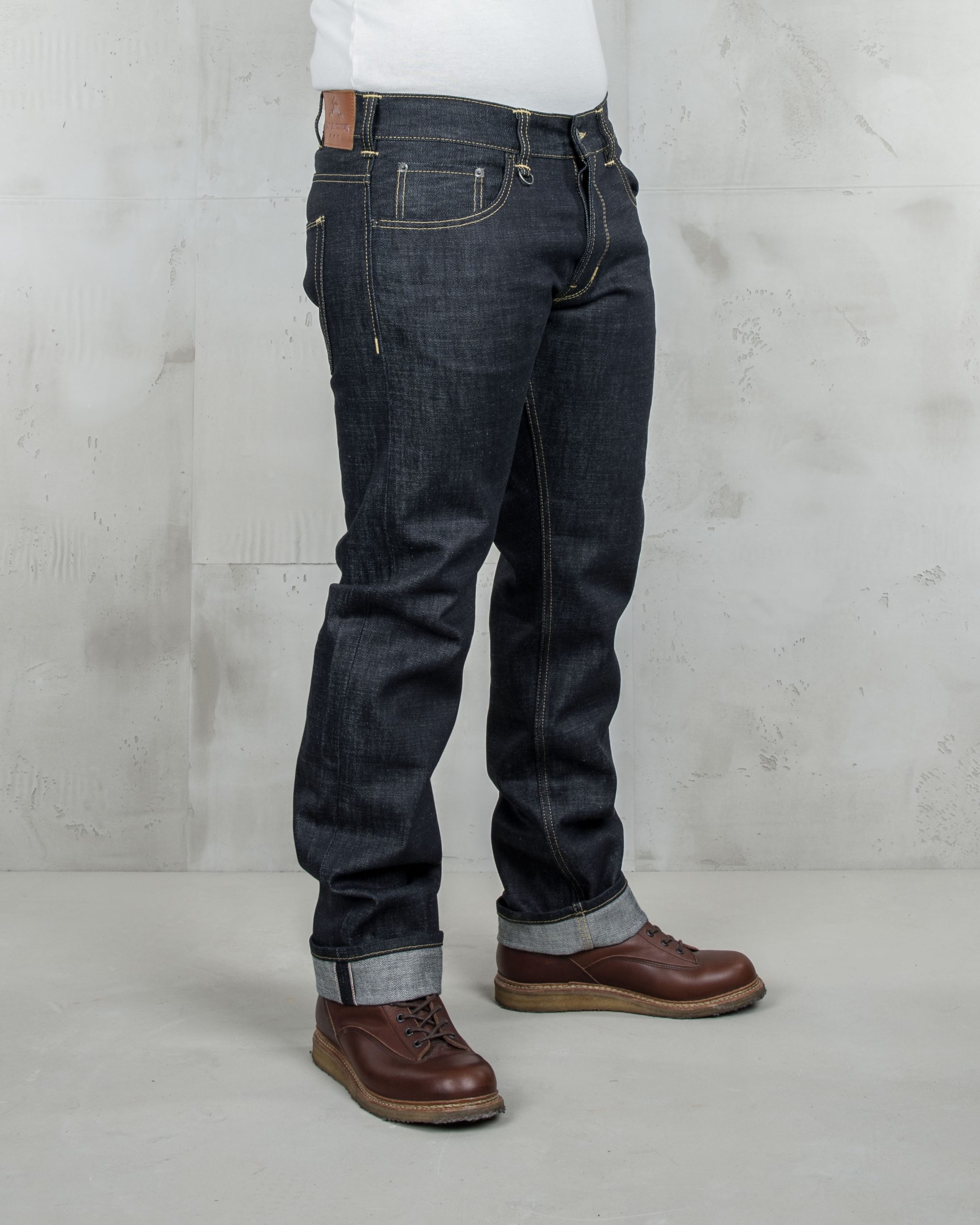 Pike Brothers 1947 Roamer Pant 15oz Indigo - vue dos