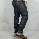 Pantaloni Roamer Pike Brothers 1947 da 15 once indaco - lato porta