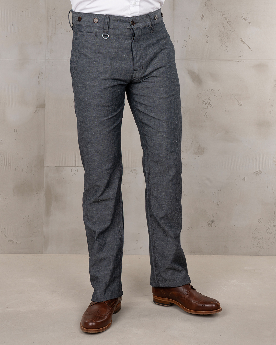 Pike Brothers 1942 Hunting Pant Smoke Grey - vue face