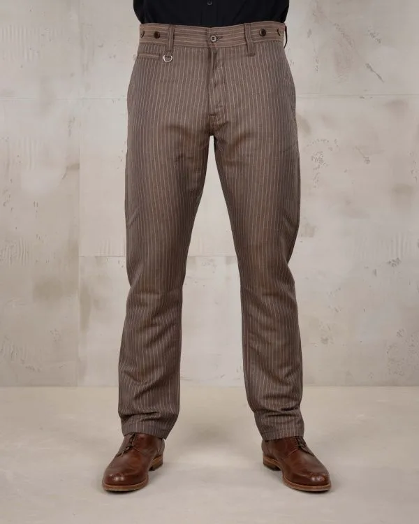 Pantalones de vestir para hombre - Pantalón Buccanoy 1923 Alameda Brown Pike Brothers
