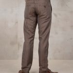 Pantalón Pike Brothers Buccanoy 1923, color marrón Alameda - vista lateral