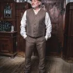 Pantalones Pike Brothers 1923 Buccanoy Alameda Brown - puerta